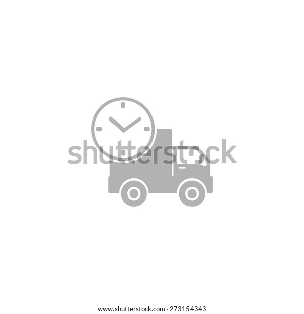 Simple icon car\
delivery.