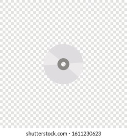 Simple icon of a CD drive on a transparent layer.