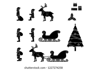 Simple icon of Christmas element