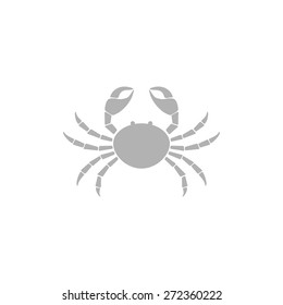 Simple icon crab.