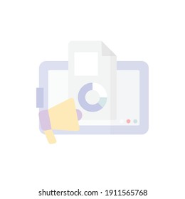 Simple icon design for both economic and financial needs
