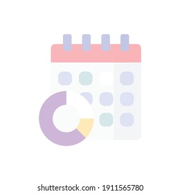 Simple icon design for both economic and financial needs