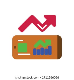 Diseño sencillo de iconos para las necesidades económicas y financieras