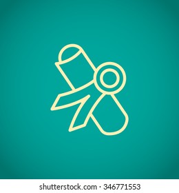 Simple icon diploma