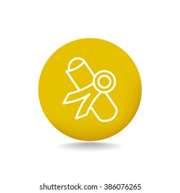 Simple icon diploma