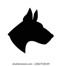 simple icon dog illustration - eps 10