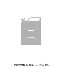 Simple icon Fuel jerrycan.
