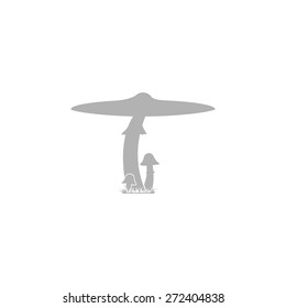 Simple icon fungus.