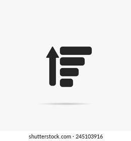Simple icon graphics growth.