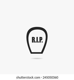Simple icon grave.