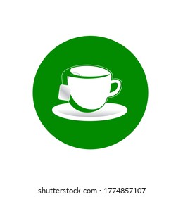 Icono simple para el logo del té verde.