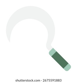Icono simple de herramientas de recolección para la colección de productos locales.
