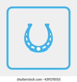 Simple icon horseshoe.
