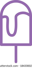 einfache Eissymbol