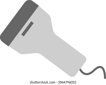 Simple icon illustration for barcode scanning