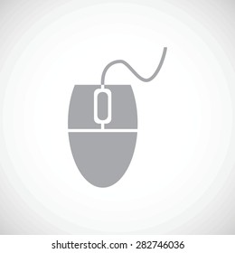 Simple icon with image of computer mouse