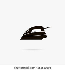 Simple icon iron.