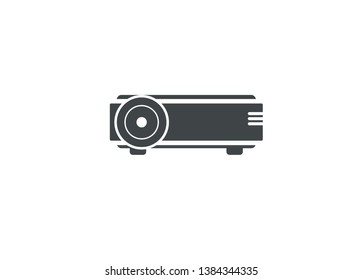 Simple Icon Of LCD Projector 