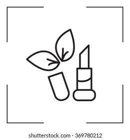 Simple icon lipstick.