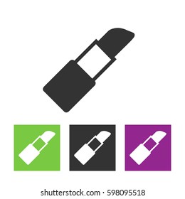 Simple icon lipstick.