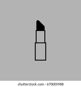 Simple icon lipstick.