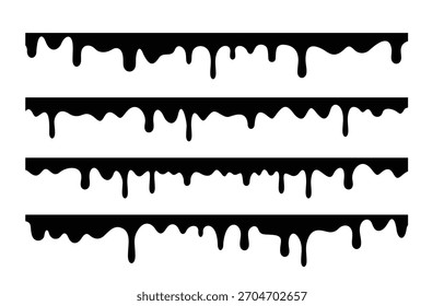 simple icon of liquid melting due to heat