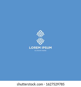simple icon logo design template elements