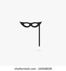 Simple icon masquerade mask.