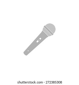 Simple icon microphone.
