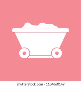 Simple icon miner cart