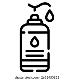 A simple icon of a moisturizing lotion bottle with a pump.