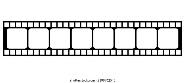 A simple icon of movie roll. Good for any project.