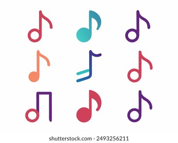simple icon of musical notes