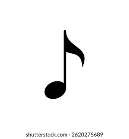 simple icon of musical scale and musical notes