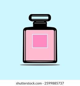 simple icon of perfume bottle