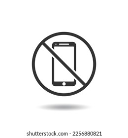simple icon is prohibited from activating handheld phones