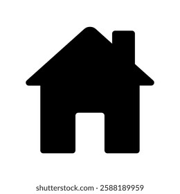 A simple icon representing house