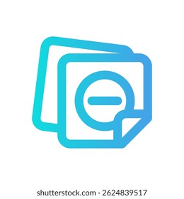 Simple icon representing prohibition or restriction, suitable for signage, UI, or safety applications.