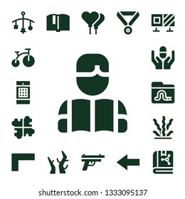 simple icon set. 17 filled simple icons.  Collection Of - Mobile, Bike, Image gallery, Reading, Solution, Pill, Worm, Seaweed, Ruler, Book, Branches, Balloons, Gun, Medal, Back