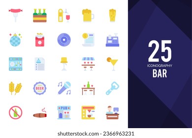 Simple icon set Bar Icons Pack