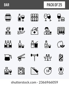 Simple icon set Bar Icon Pack