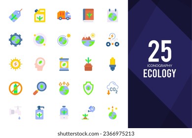 Simple icon set Ecology Pack