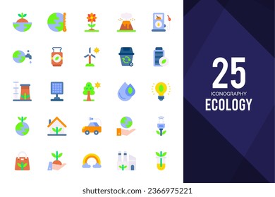 Simple icon set Ecology Pack