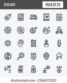 Simple icon set Ecology Pack