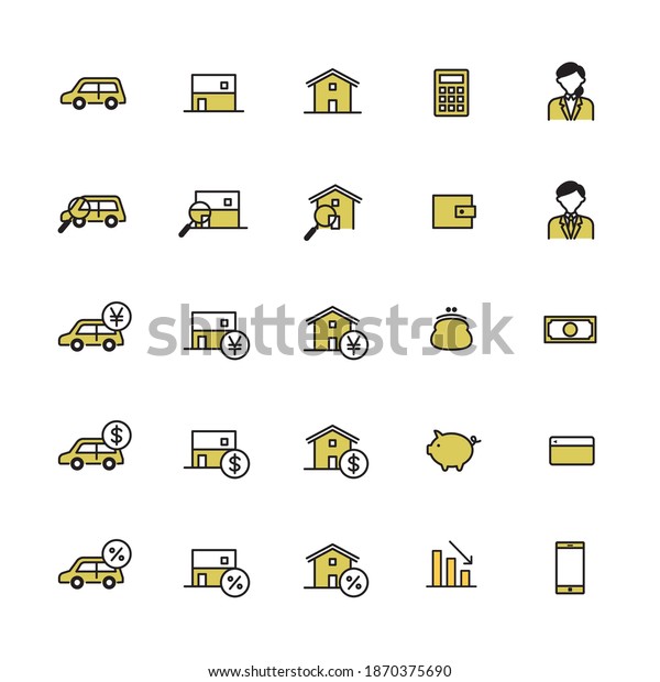 Simple Icon Set: Home
Loan and Car Loan