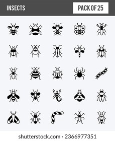 Simple icon set Insects Pack