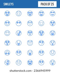 Simple icon set related to Smileys.