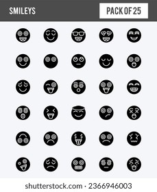 Simple icon set related to Smileys.