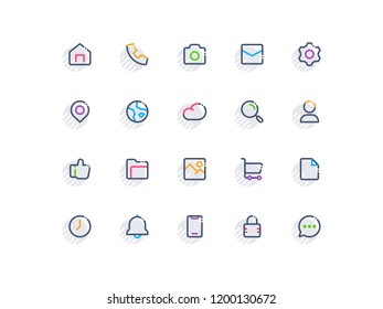 Simple Icon Sets in Lineal Style.