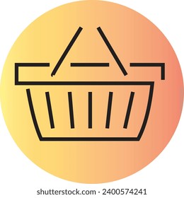 Simple icon of Shopping Cart Related Vector Line Icon